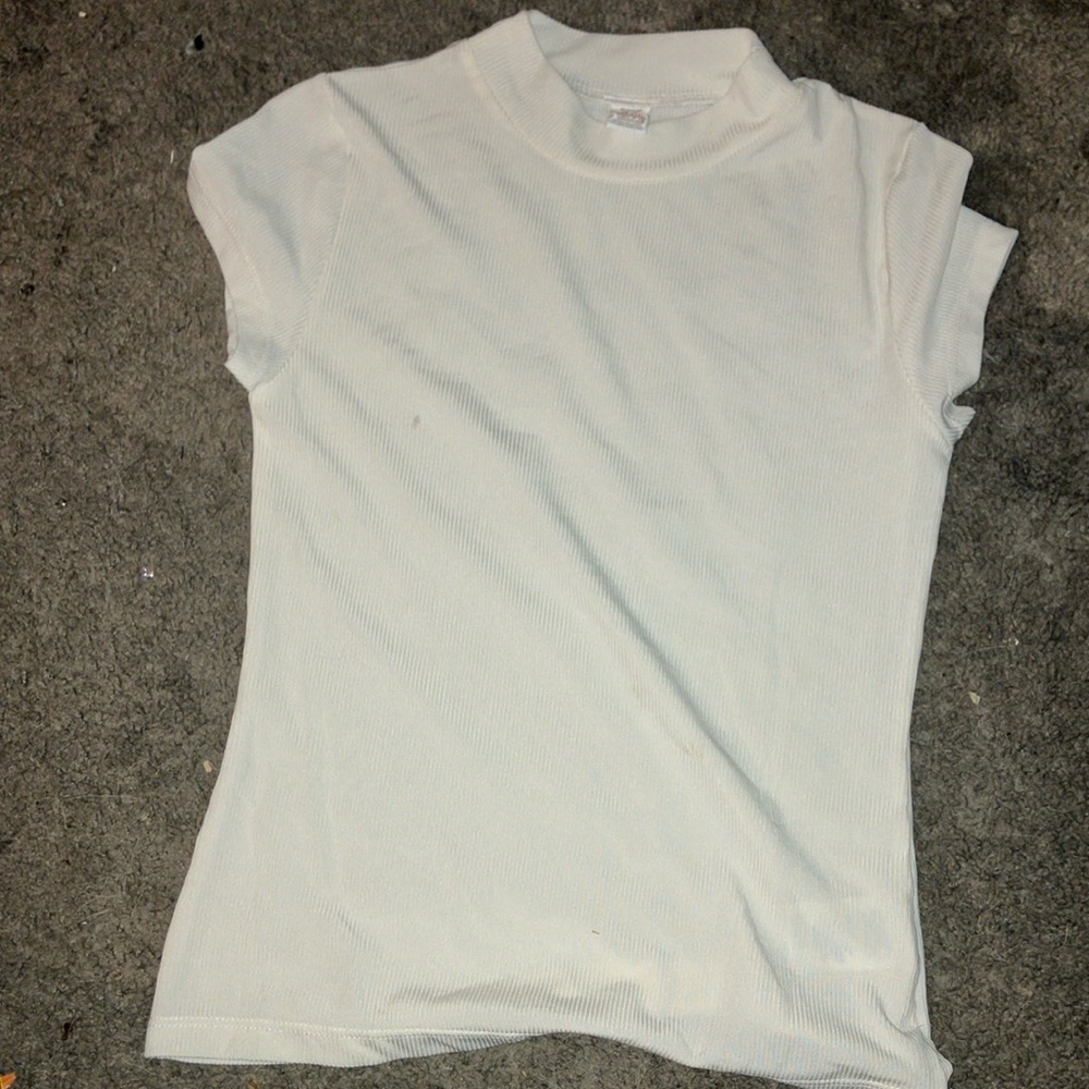 White casual girl top